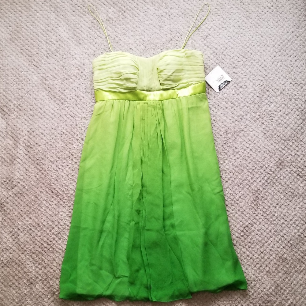 NWT 100% Silk Donna Morgan Dress